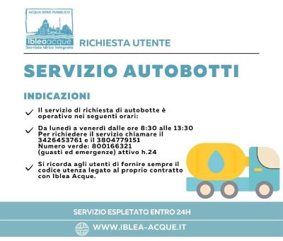 Servizio Autobotti